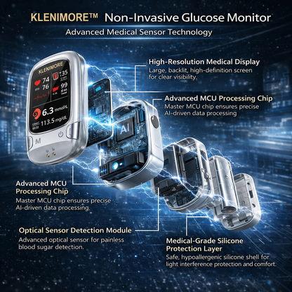 🔥Final 3 Hours: 50% OFF🏆Develops Newly Launched Non-Invasive Smart Blood Sugar Tracking Device✅
