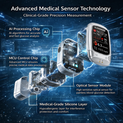 🔥Final 3 Hours: 50% OFF🏆Develops Newly Launched Non-Invasive Smart Blood Sugar Tracking Device✅