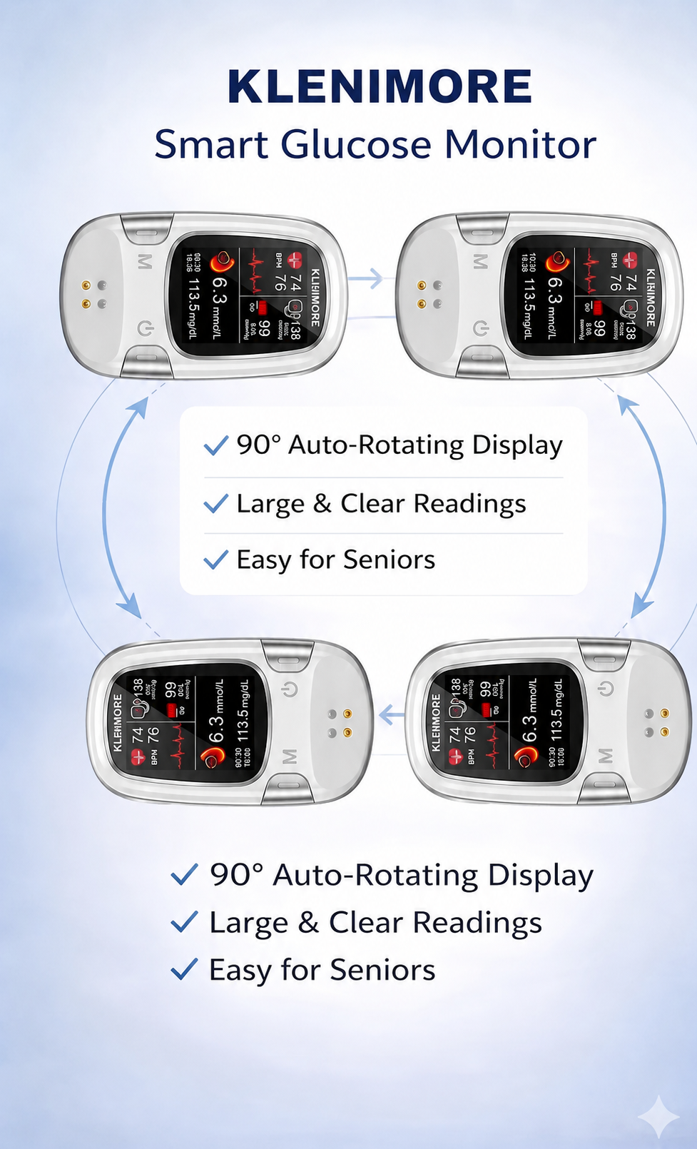 🔥Final 3 Hours: 50% OFF🏆Develops Newly Launched Non-Invasive Smart Blood Sugar Tracking Device✅