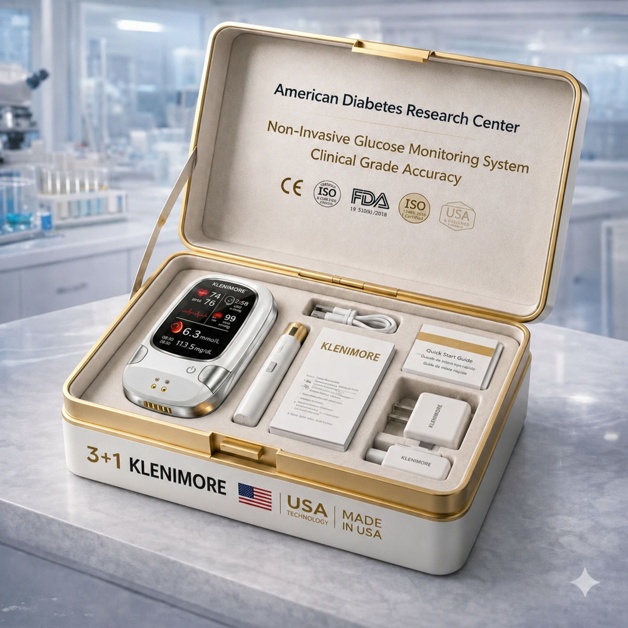 🔥Final 3 Hours: 50% OFF🏆Develops Newly Launched Non-Invasive Smart Blood Sugar Tracking Device✅