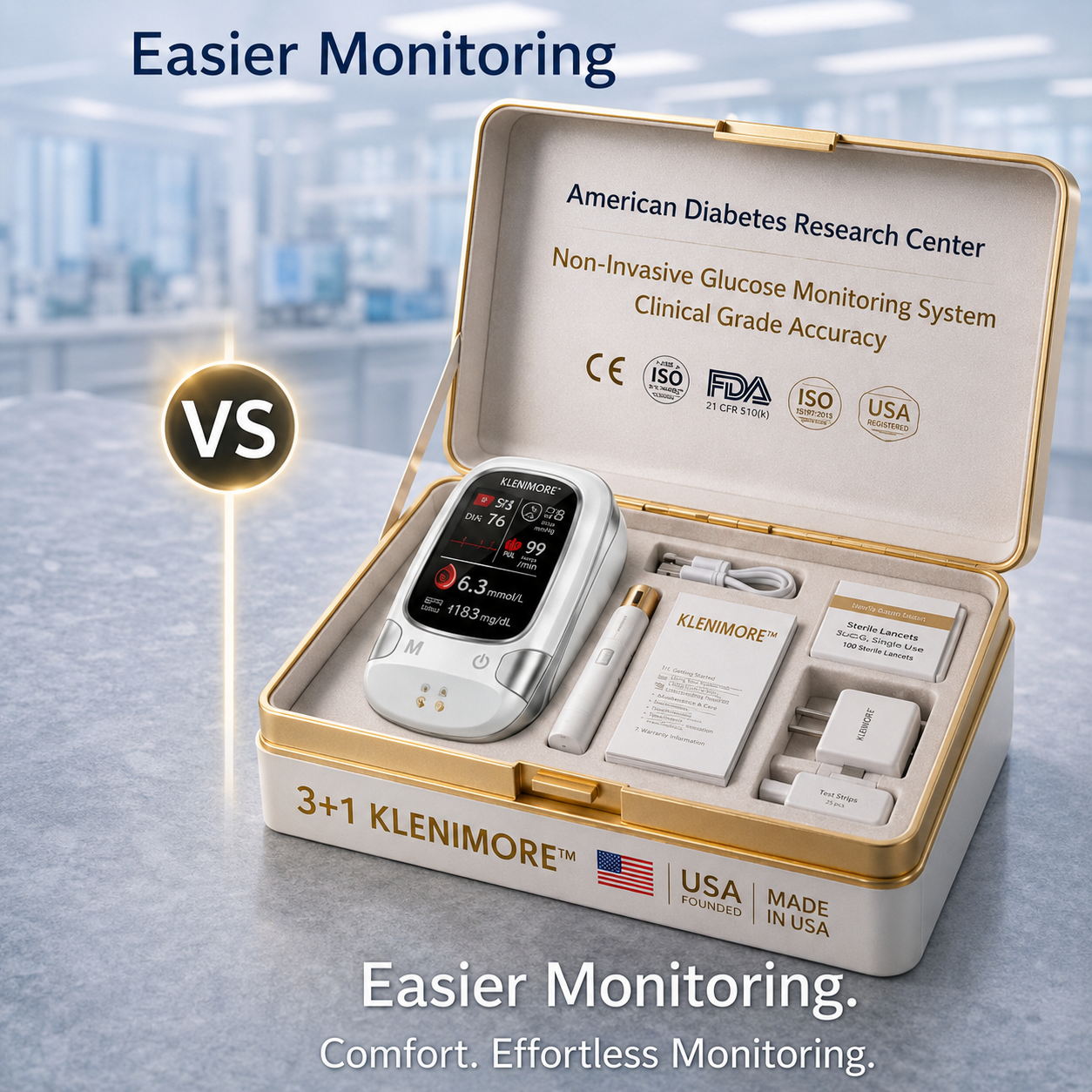 🔥Final 3 Hours: 50% OFF🏆Develops Newly Launched Non-Invasive Smart Blood Sugar Tracking Device✅