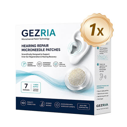 HEARING REPAIR MICRONEEDLE PATCHES ✅ Targets Hearing Loss, Tinnitus, Ear Infections, Balance Disorders, and Age-Related Ear Degeneration.