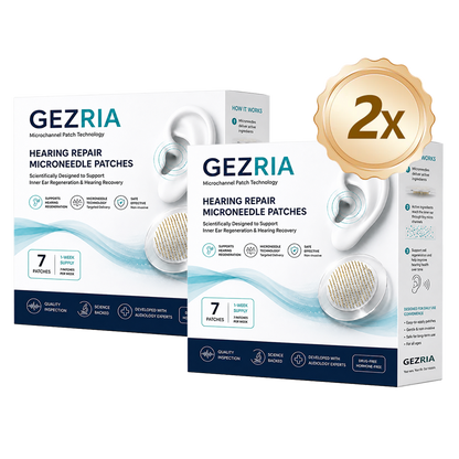 HEARING REPAIR MICRONEEDLE PATCHES ✅ Targets Hearing Loss, Tinnitus, Ear Infections, Balance Disorders, and Age-Related Ear Degeneration.
