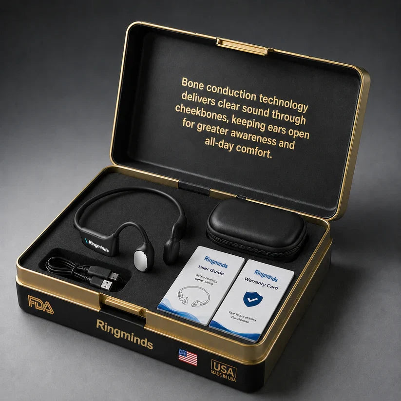 🌎Ends Today: 70% OFF!⏰👂Revitalize your ears again💖 💥 LIMITED TIME OFFER!🔥Advanced Bone Conduction Smart Hearing Aid