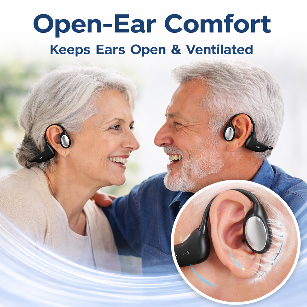 🌎Ends Today: 70% OFF!⏰👂Revitalize your ears again💖 💥 LIMITED TIME OFFER!🔥Advanced Bone Conduction Smart Hearing Aid