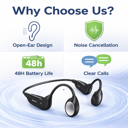 🌎Ends Today: 70% OFF!⏰👂Revitalize your ears again💖 💥 LIMITED TIME OFFER!🔥Advanced Bone Conduction Smart Hearing Aid