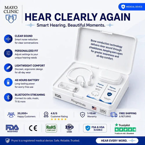 🌎Ends Today: 70% OFF!⏰👂Revitalize your ears again💖 💥 LIMITED TIME OFFER!🔥Advanced Bone Conduction Smart Hearing Aid