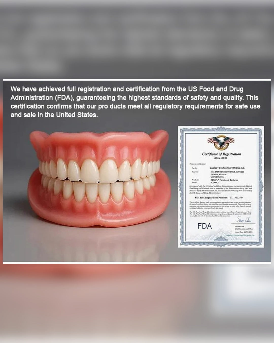🏆2026 Best Seller |Custom-Fit Dentures ⏰ ENDS TODAY   50% OFF | Smile with Confidence